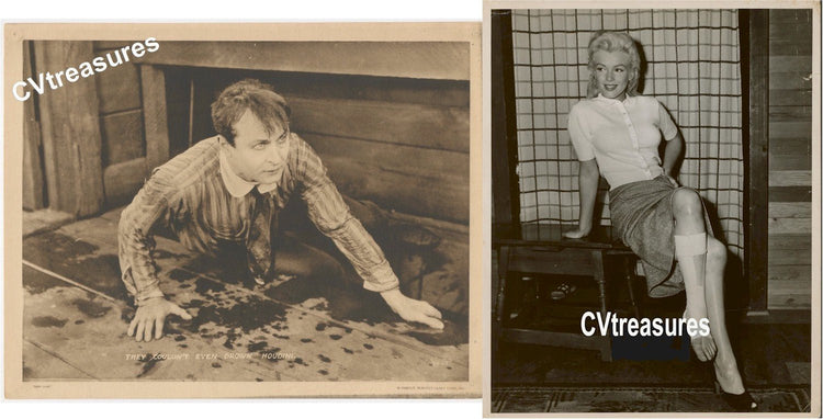 100 Years of Harry Houdni and Marilyn Monroe - CVTreasures