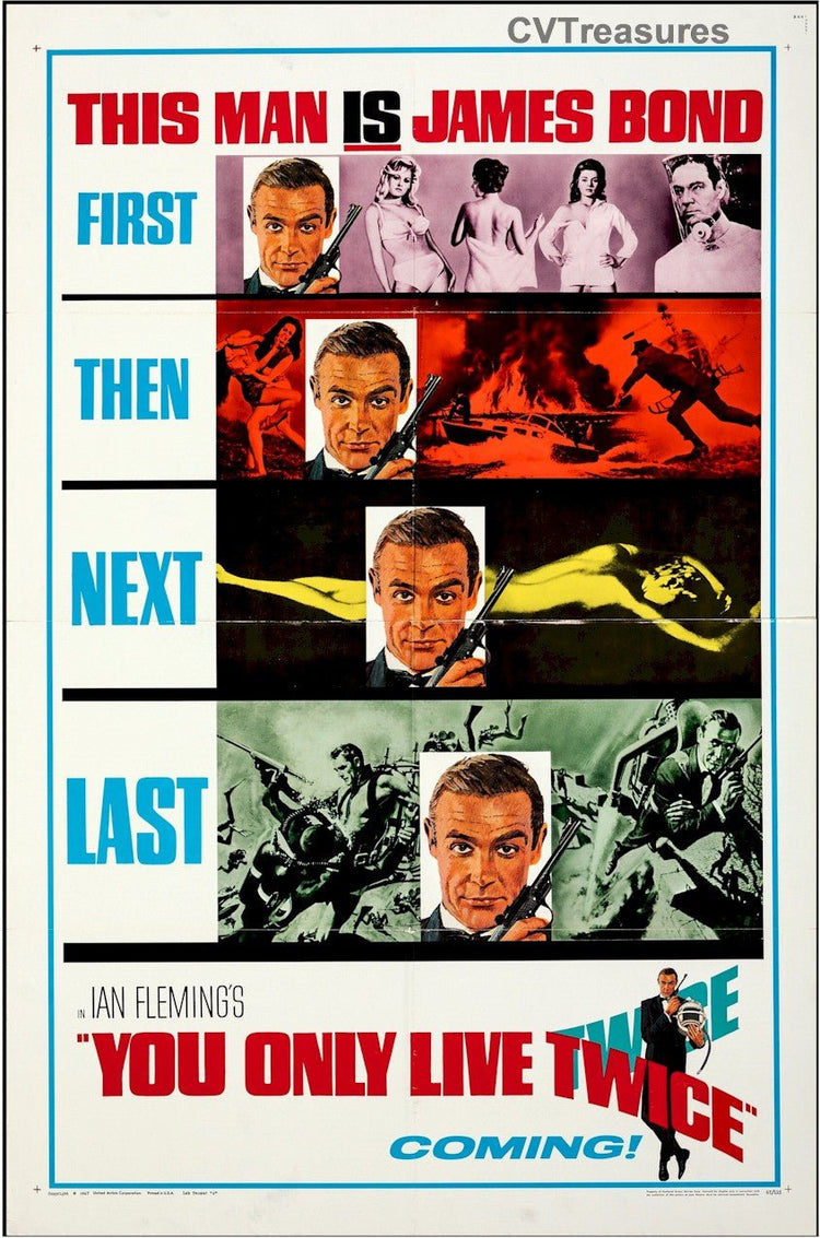 James Collection Poster James Bond Posters – CVTreasures