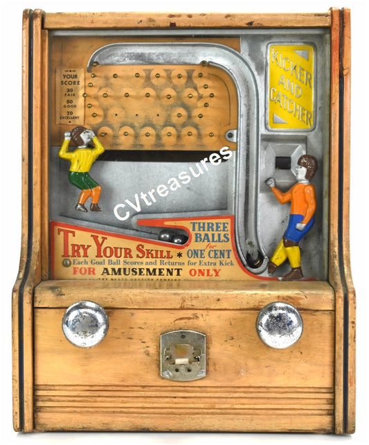 Vintage Amusement Arcade Coin-op Game Machine Tabletop, 1933