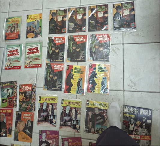 Vintage Comic Book Collection Gold Key Vintage 1960s TV Memorabilia