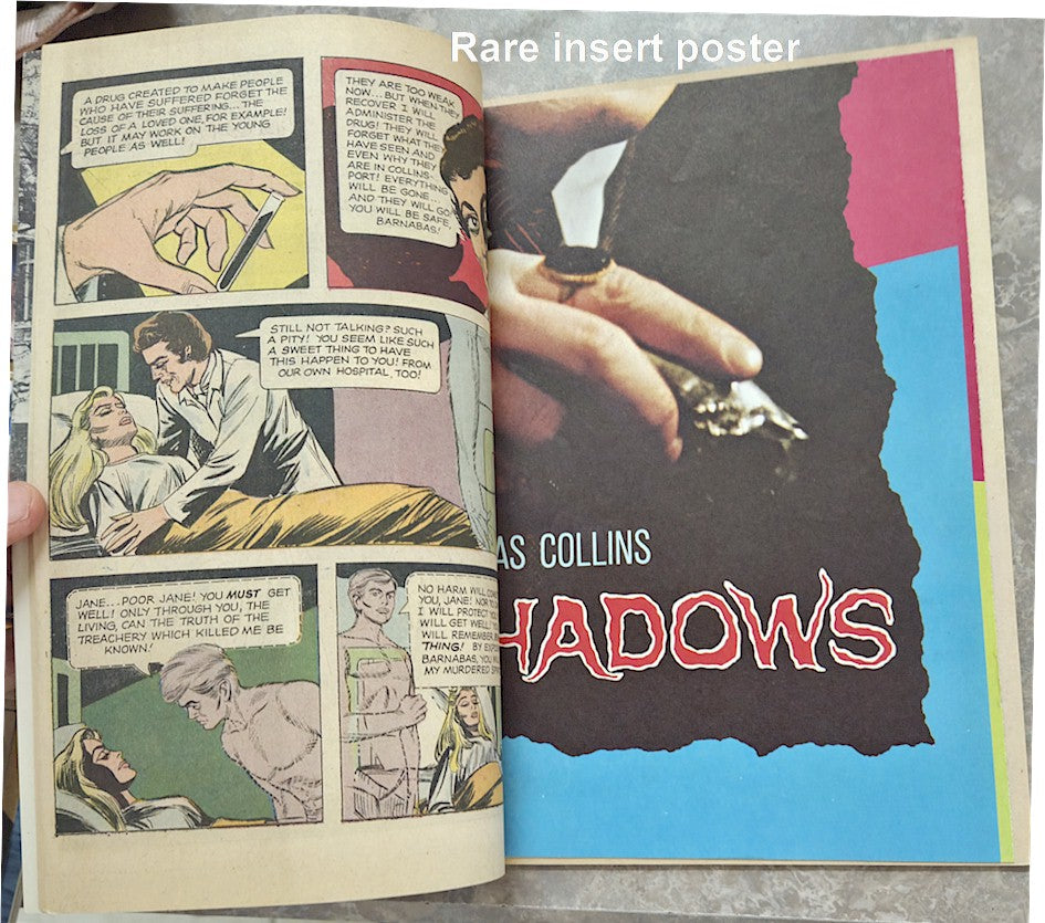 Vintage DARK SHADOWS Horror Comic Book Gold Key #1 Classic TV 1968