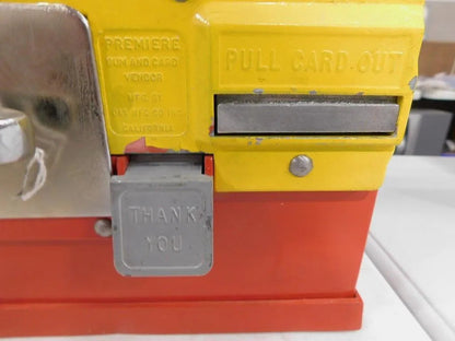 Baseball Trading Card and Gumball Vending Machine Sports Memorabilia 1956 Oak Premiere