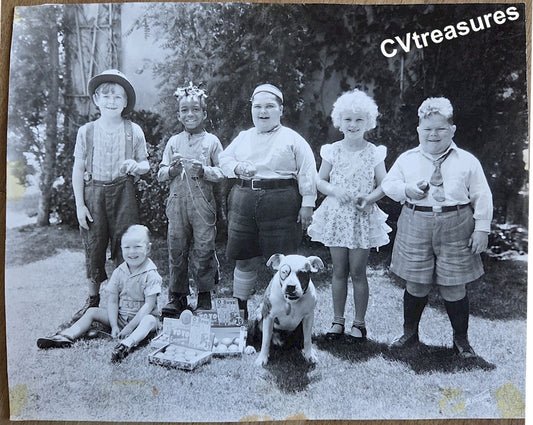 OUR GANG Original Vintage Photography TYPE I Photo Classic Comedy Duncan O Boy Yo Yo  Advertisng 1930
