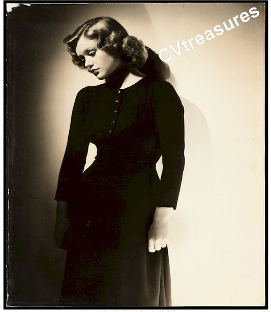 Simone Simon Type I Historic Photograph by George Hurrell 1937