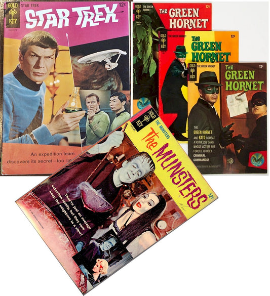 Vintage Comic Book Collection Gold Key Vintage 1960s TV Memorabilia