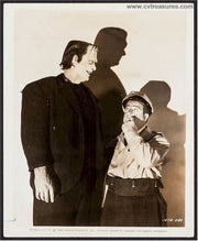 Abbott & Costello Meet Frankenstein 1948 Original Horror Film Vintage Photograph