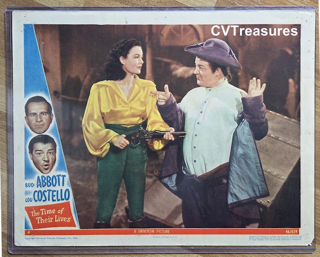 Abbott Costello The Time of Their Lives Movie Poster lobby card