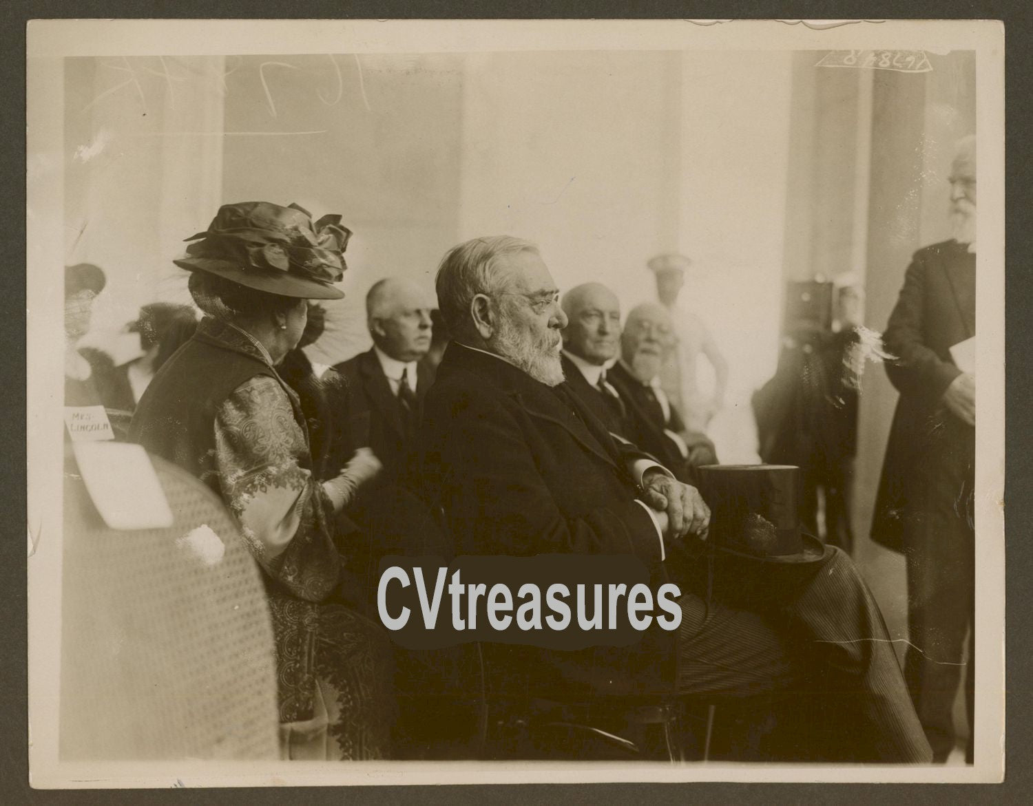 Abraham Lincoln TODD LINCOLN 1922 Vintage Antique TYPE 1 Photo Photograph