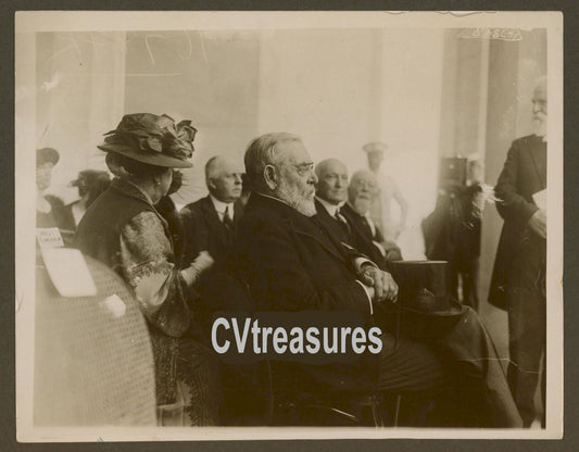 Abraham Lincoln TODD LINCOLN 1922 Vintage Antique TYPE 1 Photo Photograph