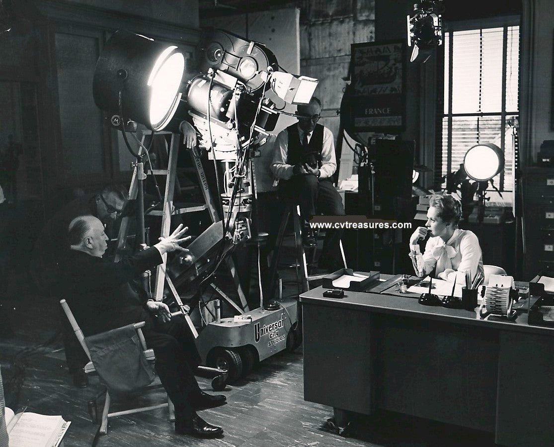 Original Alfred Alfred Hitchcock Original Vintage Historic Type 1 Publicity Photo Rare ...