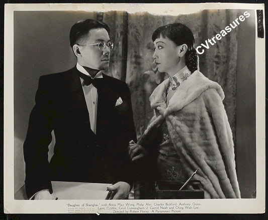 Anna May Wong DAUGHTER of SHANGHAI Original Vintage Historic Photography TYPE 1 Guaranteed Authentic 12