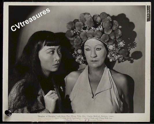 Anna May Wong DAUGHTER of SHANGHAI Original Vintage Historic PhotographyTYPE 1 Guaranteed Authentic 3