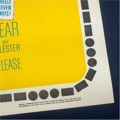 Beatles HELP Original Authentic vintage one sheet Movie Theater poster 1965