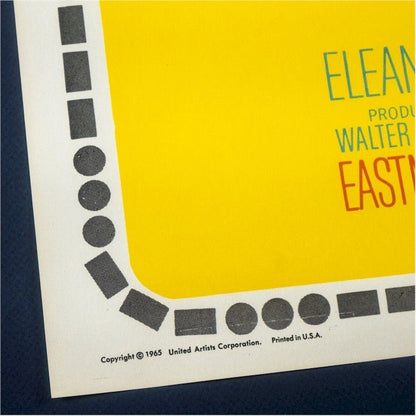 Beatles HELP Original Authentic vintage one sheet Movie Theater poster 1965