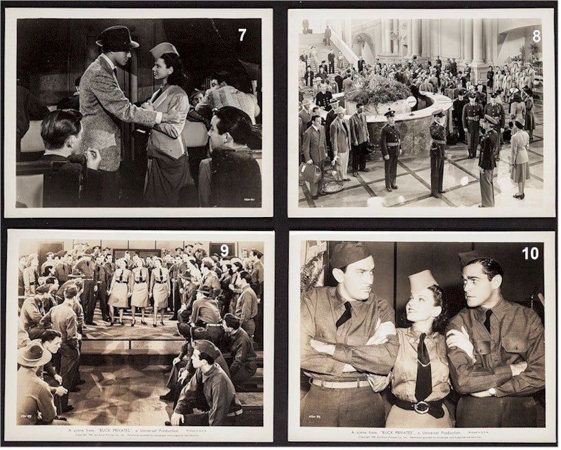 Buck Privates Abbott & Costello Vintage Original Historic Type 1 Photos 1941 2