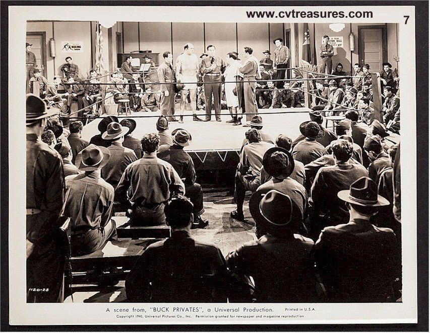 Buck Privates Abbott & Costello Vintage Original Historic Type 1 Photos 1941 set one