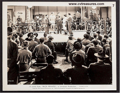 Buck Privates Abbott & Costello Vintage Original Historic Type 1 Photos 1941 set one