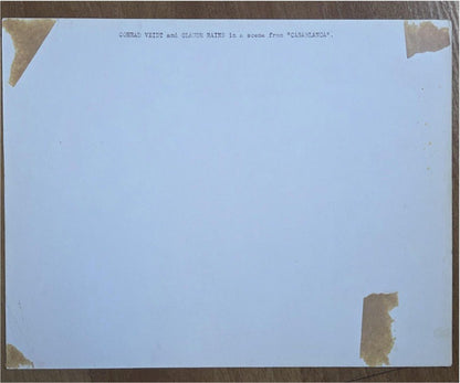 Casablanca RARE Original Vintage Bogart Photo Still 4b