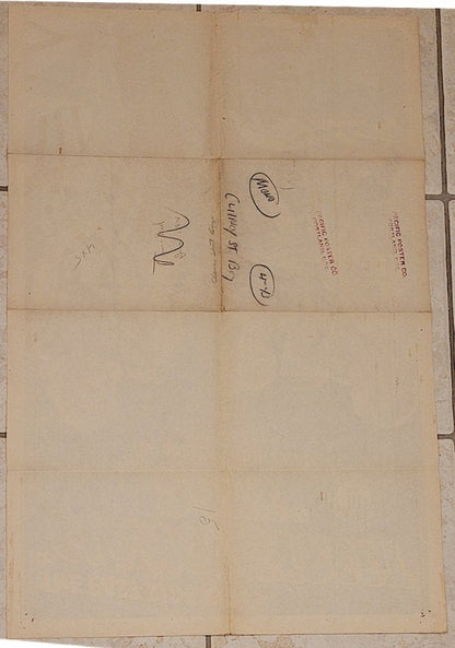 Clancy Street Boys East Side Kids Bowery Boys Authentic original vintage movie poster one sheet