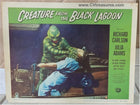 Creature From the Black Lagoon Sci Fi Horror Authentic Original Vintage Movie Theater Poster lobby card
