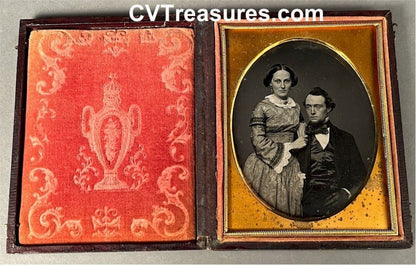 Daguerreotype - RARE 1/4 plate Gorgeous Pre - Civil War era Histroic Photo Circa 1855