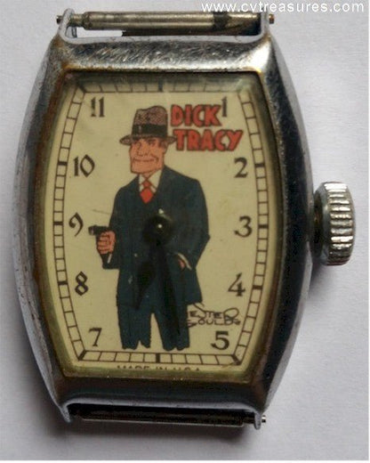 Dick Tracy Vintage Wristwatch, 1935 Working Condition!