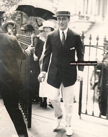 FDR FRANKLIN D. ROOSEVELT Original Vintage/Antique Photo