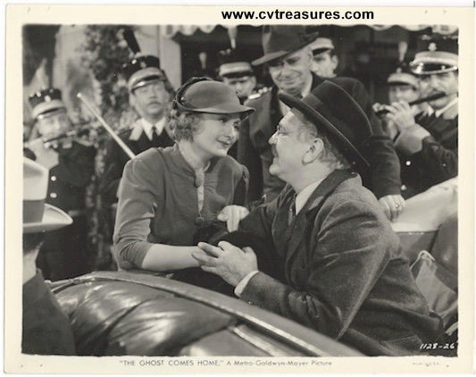 Ghost Comes Home Vintage Photo Frank Morgan Billie Burke 1940