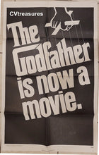 GODFATHER Rare ADVANCED Original Authentic UNUSED Vintage Movie Poster One Sheet UNUSED MINT! Marlon Brando 1972