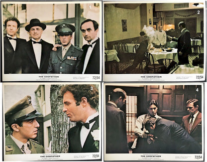 Godfather Rare Original Vintage Still Photos Marlon Brando 1972