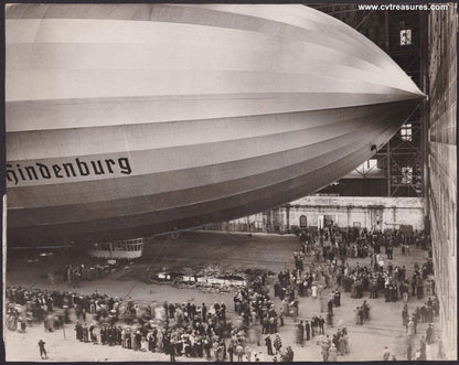 Hindenburg Original Vintage Historic Aviation Photo Picture TYPE 1 1936