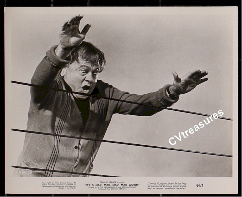 It's a Mad, Mad, Mad World Vintage Vintage Promotional Photo Still 1963 10