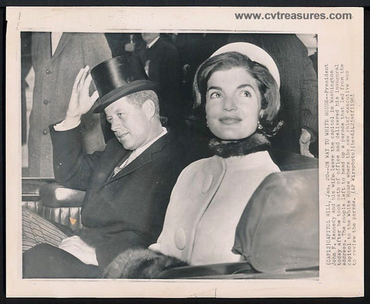 JFK John F KENNEDY - Presidential Original Vintage Photo Picture