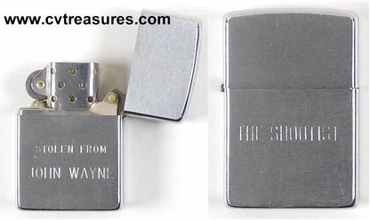 John Wayne Personal Lighter Autographs Posters memorabilia, collectibles Guaranteed Authentic Original