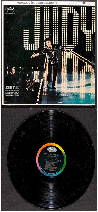 Judy Garland Original Authentic Signed Autographed Record Album 1964