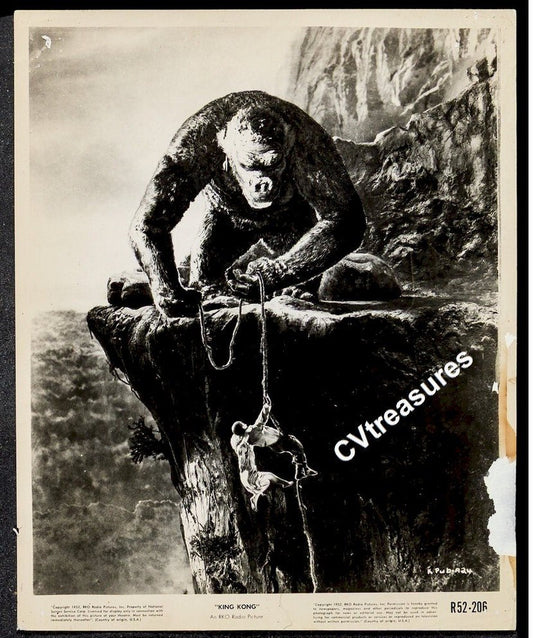 KING KONG Original Vintage TYPE I Historic Horror Movie Photo 1
