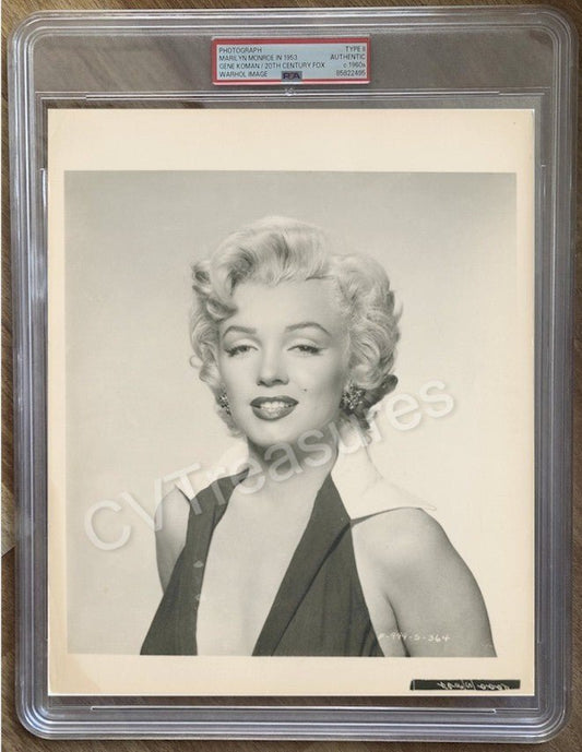 MARILYN MONROE - ANDY WARHOL Stunning Authentic Original Vintage Historic Photograph for Andy Warhol masterpiece PSA TYPE II