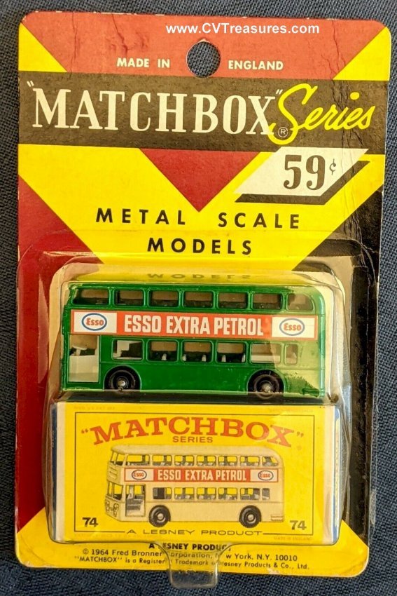 Matchbox Rarest Matchbox Rare UNOPENED Original Blistered Vintage 1968 – CVTreasures