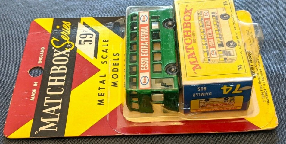 Matchbox Rarest Matchbox Rare UNOPENED Original Blistered Vintage 1968 – CVTreasures