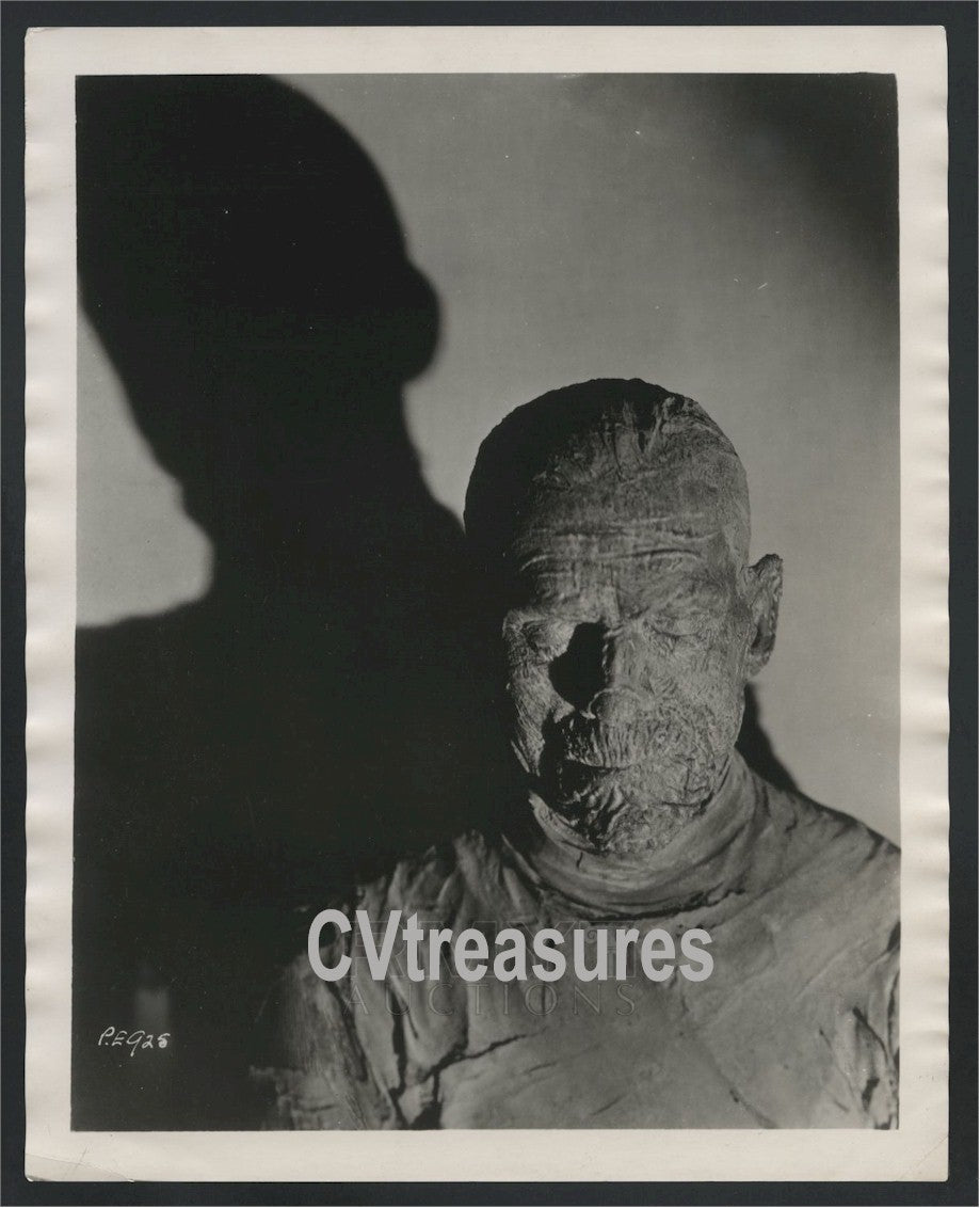 MUMMY Original Vintage Horror Movie still photo Boris Karloff TYPE I 1 ...