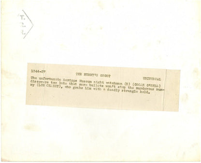 MUMMY'S GHOST Original Vintage still photo Lon Chaney 1944