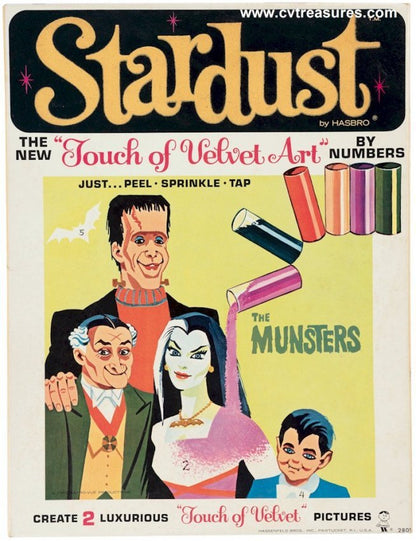 MUNSTERS Vintage Stardust BOXED PAINT SET, 1964
