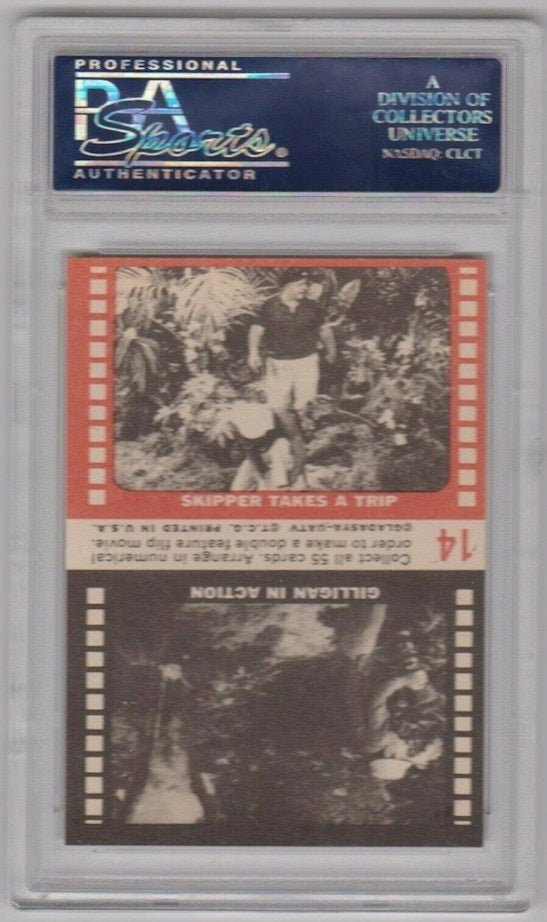 Non Sports Cards Gilligan's Island PSA 9(OC) High Grade Card 14 1965