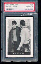 Non Sports Cards STAR TREK  PSA 8 High Grade Card #29 1960s Toys 1966