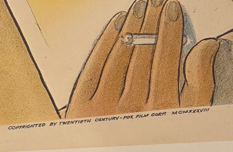 Original Vintage Movie Poster Animation one sheet BARNYARD EGG - Citement Terry Toons 1939