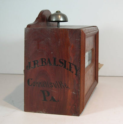 Patent Office Patent Model Railroad Train Station Indicator 1876