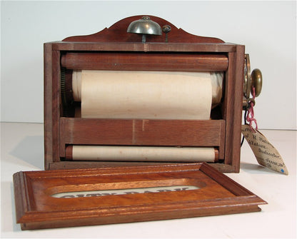 Patent Office Patent Model Railroad Train Station Indicator 1876