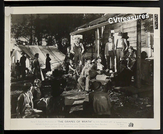 RARE Vintage Historical TYPE I Movie Photo GRAPES OF WRATH 1940 12