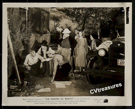 RARE Vintage Historical TYPE I Movie Photo GRAPES OF WRATH 1940 13