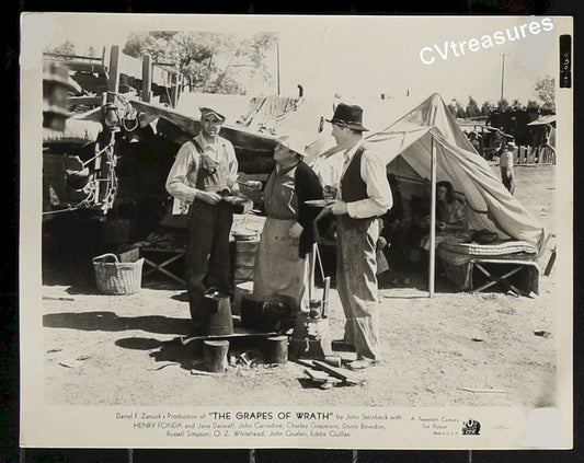 RARE Vintage Historical TYPE I Movie Photo GRAPES OF WRATH 1940 15